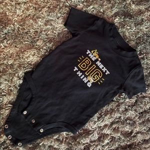 Toddler Black Graphics Onesie